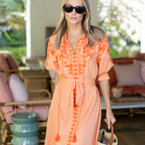 Short Sleeve Coatue - Coral