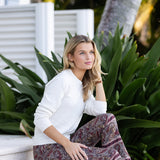 Bell Pant Twill - Coco Palazzo Paisley