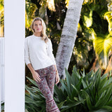 Bell Pant Twill - Coco Palazzo Paisley