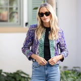 Diana Jacket - Palm Beach Paisley