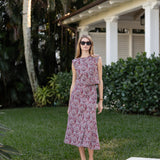 Park Avenue Skirt - Coco Palazzo Paisley