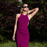 Hadley Dress - Aubergine