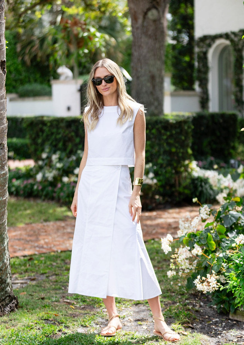 Park Avenue Skirt - Blanc