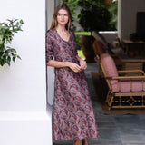 Gabriella Dress - Coco Palazzo Paisley