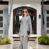 Metallic Pant - Silver