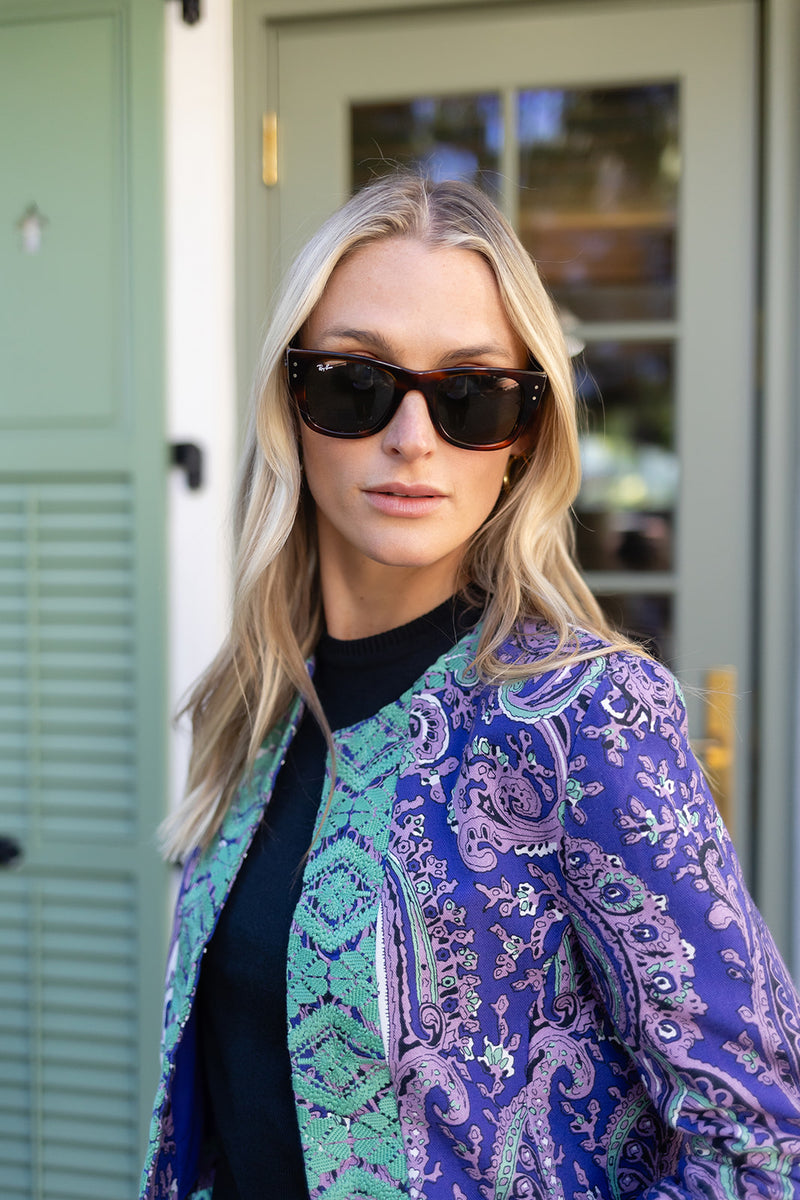 Diana Jacket - Palm Beach Paisley