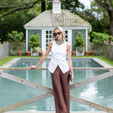 Julia Pant Linen - Coco