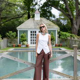 Julia Pant Linen - Coco
