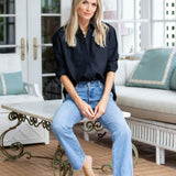 The Carolyn Shirt - Coal