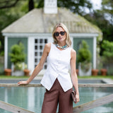 Julia Pant Linen - Coco