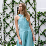 Camille Jumpsuit - Dusty Aqua
