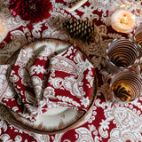 Scarlet Vine Dinner Napkin