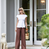 Julia Pant Linen - Coco