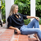 The Carolyn Shirt - Coal