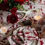 Scarlet Vine Dinner Napkin