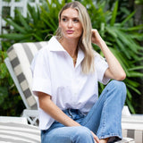 The Antibes Shirt - Blanc