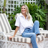 The Antibes Shirt - Blanc