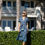 Zoe Coatue - Peacoat Loon Patchwork