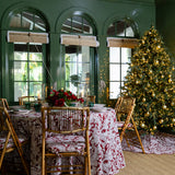 Scarlet Vine Seat Cushion