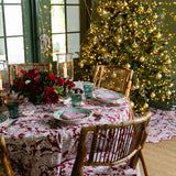 Scarlet Vine Seat Cushion