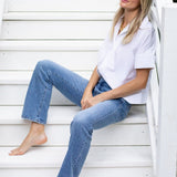 The Antibes Shirt - Blanc