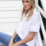 The Antibes Shirt - Blanc
