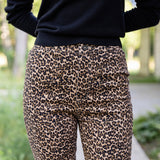 Bell Pant Twill - Leopard