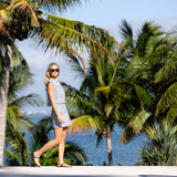 Gidget Skirt - Chambray Chamonix Fleur