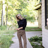 Bell Pant Twill - Leopard