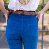 Bell Pant Corduroy - Sapphire
