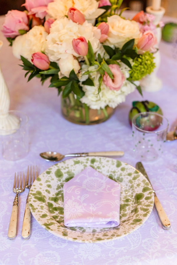 Lilac Petunia Dinner Napkins