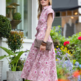 Betty Dress - Wild Orchid Positano Paisley