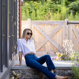 Bell Pant Corduroy - Sapphire