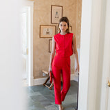 Blair Top - Lipstick Red