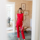 Blair Top - Lipstick Red