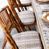 Seat Cushions (set of 4) - Ecru Fleur