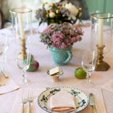 Tangerine Palermo Paisley Dinner Napkins
