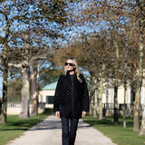 Oversized Dakota Jacket Velvet - Noir