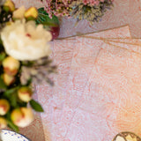 Tangerine Palermo Paisley Placemats