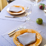 Peacoat Ticking Stripe Placemats
