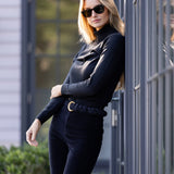 Treccina Belt - Noir