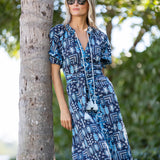 Zoe Coatue - Peacoat Loon Patchwork