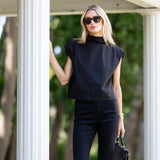 Bell Pant Twill - Noir