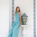 Camille Jumpsuit - Dusty Aqua