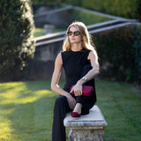 Metallic Pant - Noir