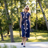 Cara Dress - Peacoat