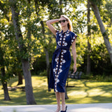 Cara Dress - Peacoat