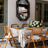 Ecru Fleur Tablecloth
