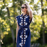 Cara Dress - Peacoat