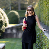 Metallic Pant - Noir